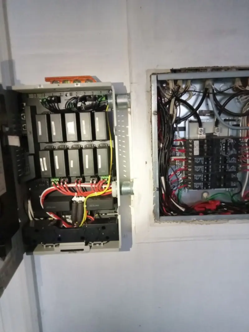 Electrical panel upgrade completed for Ring Doorbell Installation in Waynesboro